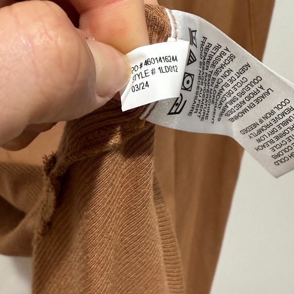 NWT Travis Mathew Hadley Wood Sleeveless Rib Midi Dress Bronze Casual Staple - Picture 9 of 13